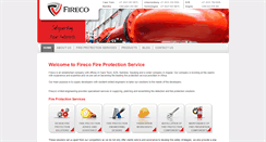 Desktop Screenshot of fireco-sa.com